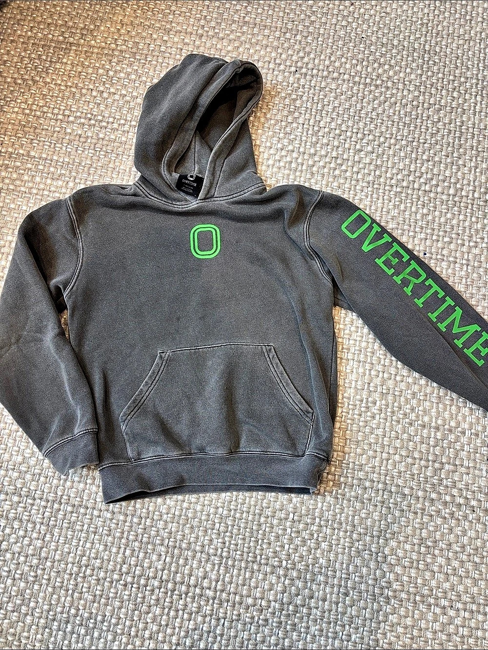 Overtime OT Classic Hoodie Gray